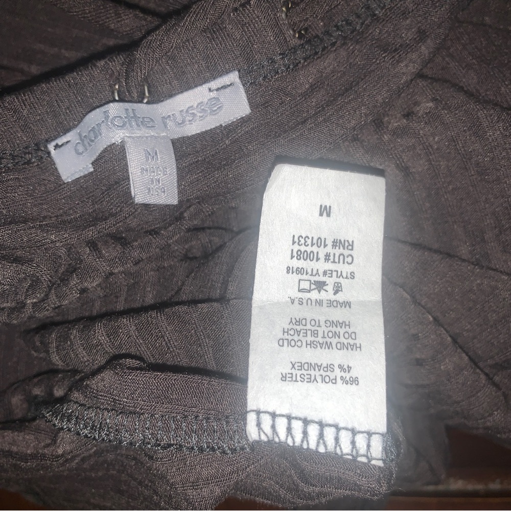 Charlotte Russe Lace Up Back Cardigan - Picture 4 of 4